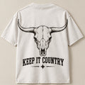 Graphic skull tee