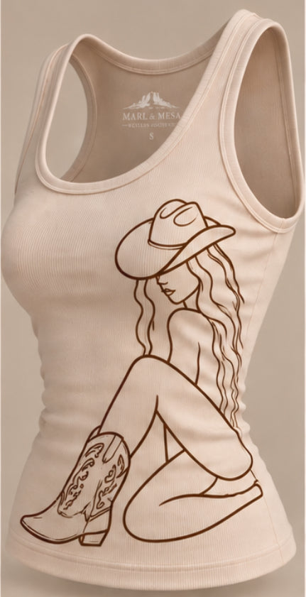 Country girl tank top
